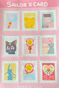 Magical Girl Stamps