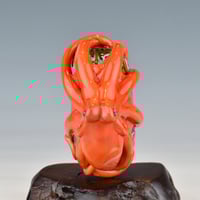 Image 6 of XXXXL. Red Coral Kraken and it's Secret Garden - Flamework Glass Sculpture