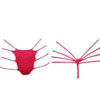 Spider thong (Neon Pink)