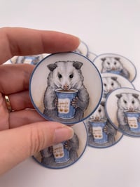 Image 2 of NYC Possum Coffee Sticker