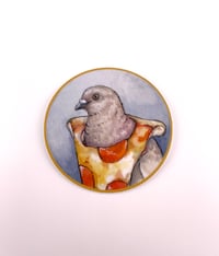 Image 2 of NYC Pizza Pigeon Sticker