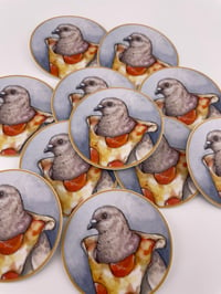 Image 1 of NYC Pizza Pigeon Sticker