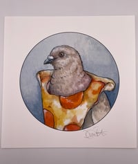 Image 2 of NYC Pizza Pigeon Print