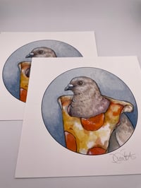 Image 3 of NYC Pizza Pigeon Print