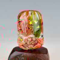 Image 8 of XL. Tropical Coral Reef Aquarium - Flameworked Glass Sculpture Bead
