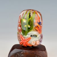 Image 2 of XL. Tropical Coral Reef Aquarium - Flameworked Glass Sculpture Bead