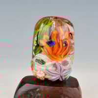 Image 3 of XL. Tropical Coral Reef Aquarium - Flameworked Glass Sculpture Bead