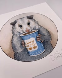 Image 1 of NYC Possum Coffe Print