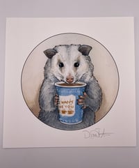 Image 3 of NYC Possum Coffe Print