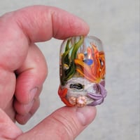 Image 9 of XL. Tropical Coral Reef Aquarium - Flameworked Glass Sculpture Bead