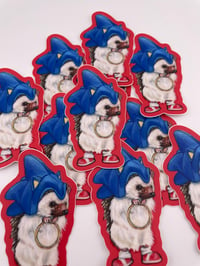 Image 1 of Hedgehog Cosplay Sticker