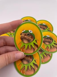 Image 2 of Kermit Cosplay Sticker