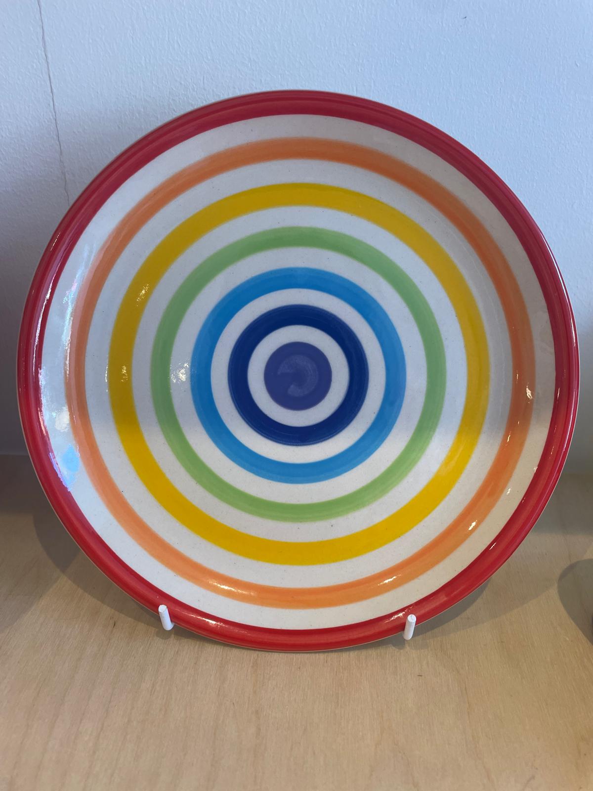 Image of Rainbow Dinner Plate