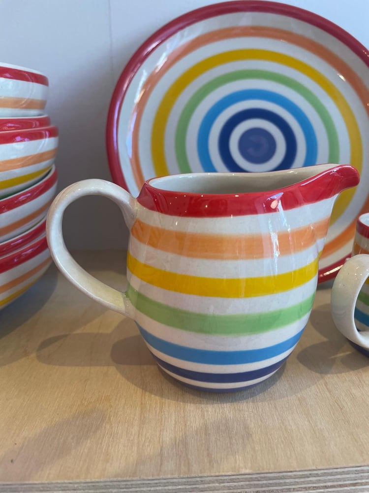 Image of Rainbow Milk Jug