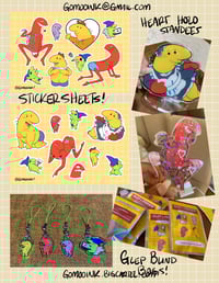 Image 2 of [PREORDER] Smiling Friends-inspired Standees, Blind Bags, and Sticker Sheets