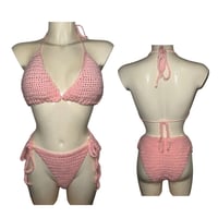 Pink Large Bikini Set