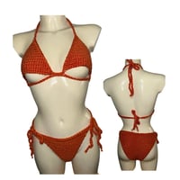 Tangerine (Large) Bikini Set