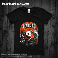 Image 1 of Dead Sled Halloween 2024 Unisex V-Neck