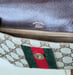 Image of Vtg. Gucci Brown Monogram Clutch/Cosmetic Bag