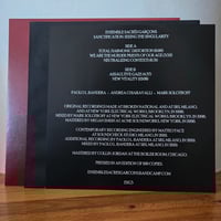 Image 3 of Ensemble Sacrés Garçons "Sanctification: Seeing The Singularity" LP