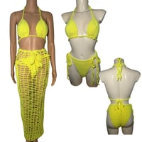 neon yellow (medium) 3 piece set