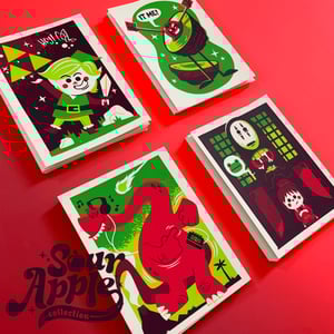Image of Sour Apple Collection: 3"x4" Minis