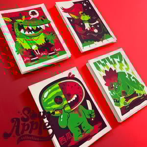 Image of Sour Apple Collection: 3"x4" Minis