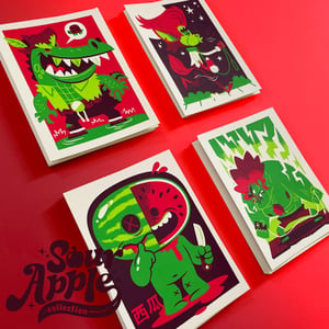 Image of Sour Apple Collection: 3"x4" Minis