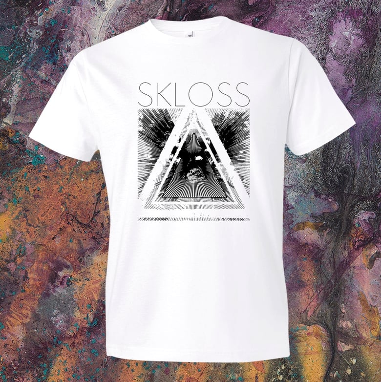 Image of White SKLOSS x Thomas Hooper T shirt