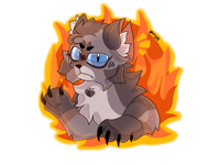 Image 5 of Ashfur 1.5" Enamel Pin - Exclusive Offer (PRE-ORDER)