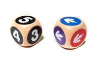 Image 2 of Color Dice & Number Dice (Choose Bear or Dino)