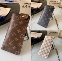 Image 1 of LV Canvas Sunglasses Case