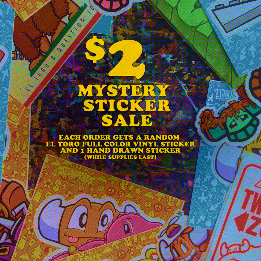 Image of Mystery Sticker Sale