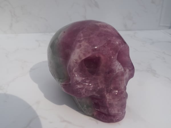 Image of Fluorite Skull 384g