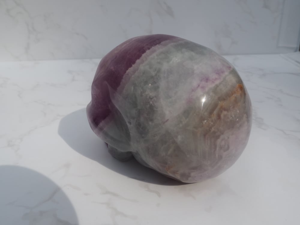 Image of Fluorite Skull 384g