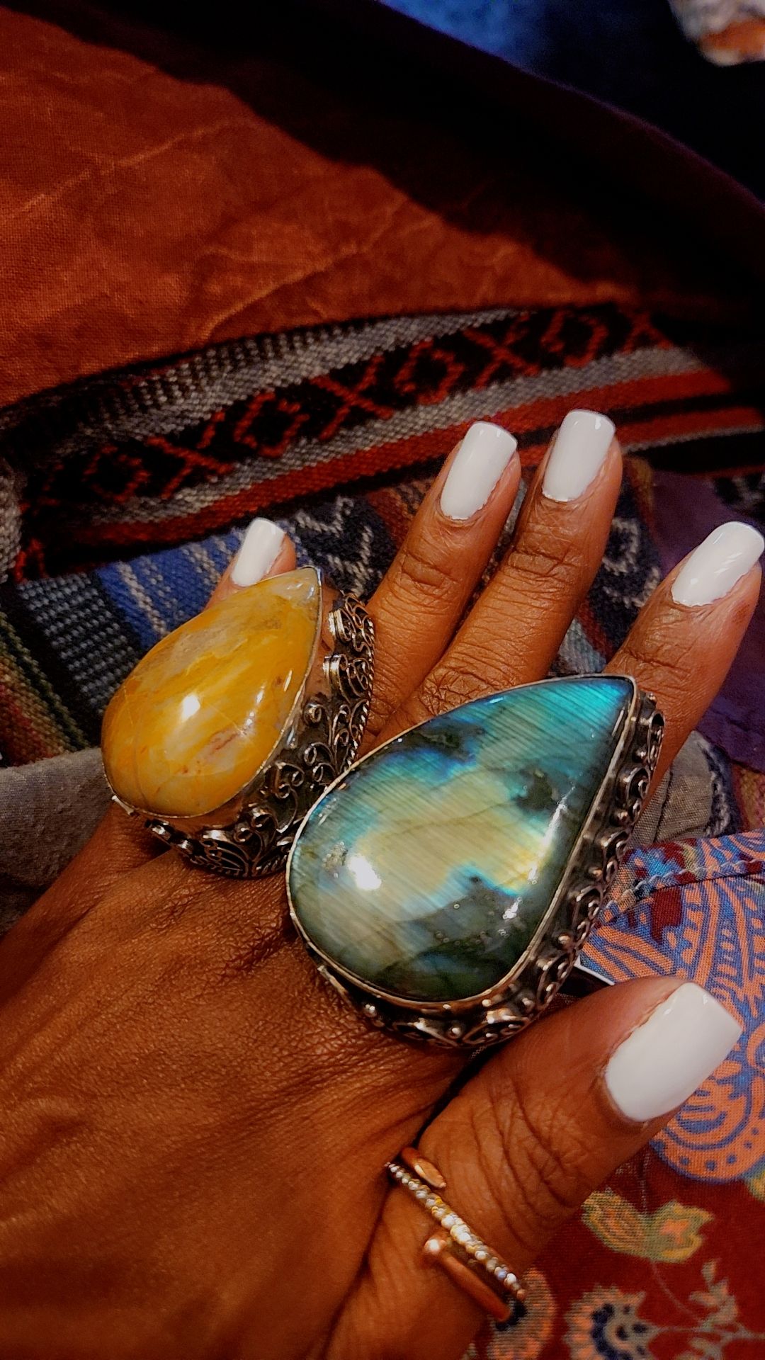 Image of EB Handcrafted Goddess Rings