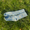 Naturally Dyed Socks - Blue Stars - Indigo