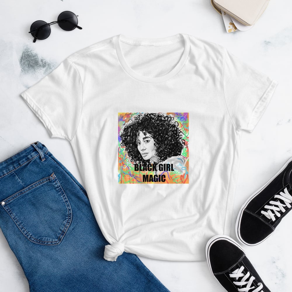 Image of Black Girl Magic -Women's short sleeve t-shirt