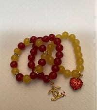 Lemonade and Cherry Bracelet Set
