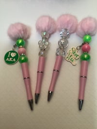 Image 2 of The Pink Ball Beaded Pens