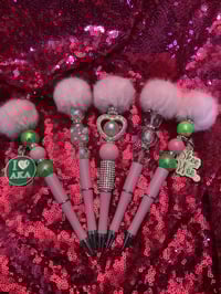 Image 3 of The Pink Ball Beaded Pens