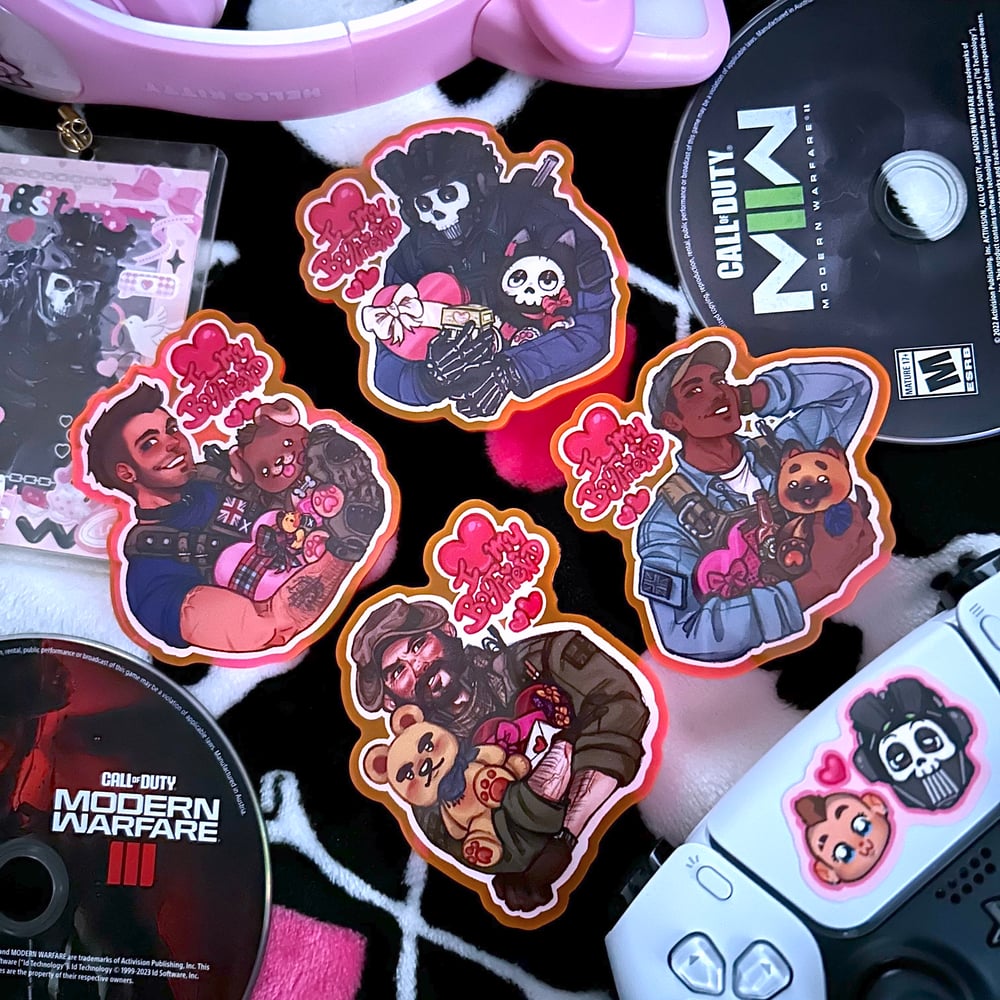 COD Task Force 141 “I Love My Boyfriend” 3in Acrylic Pin