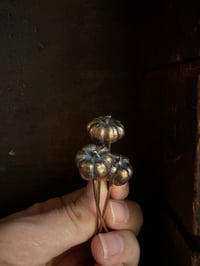 Image 1 of Bronze pumpkin bun picks!