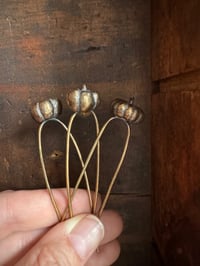 Image 3 of Bronze pumpkin bun picks!