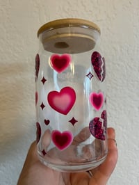 Image 3 of La Sad Girl Glass Cup