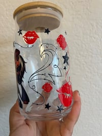 Image 2 of Rock n Roll Girls Glass Cup