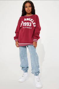 Image 2 of Los Angeles Love oversized Sweatshirt