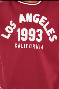 Image 3 of Los Angeles Love oversized Sweatshirt