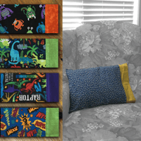 Image 1 of 16”x12” Pillowcase for Child, Toddler, Lumbar, Travel
