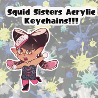 Image 2 of Squid Sister Keychains